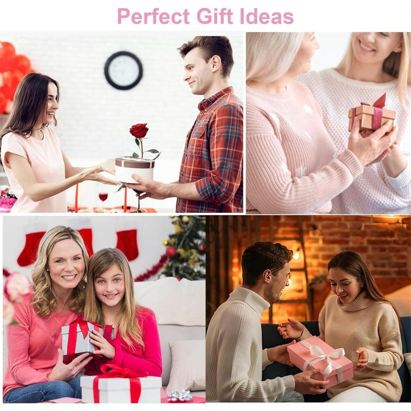 Hand-Crocheted Rose Coaster Set – 3-in-1 Blooming Basket for Home & Gifting