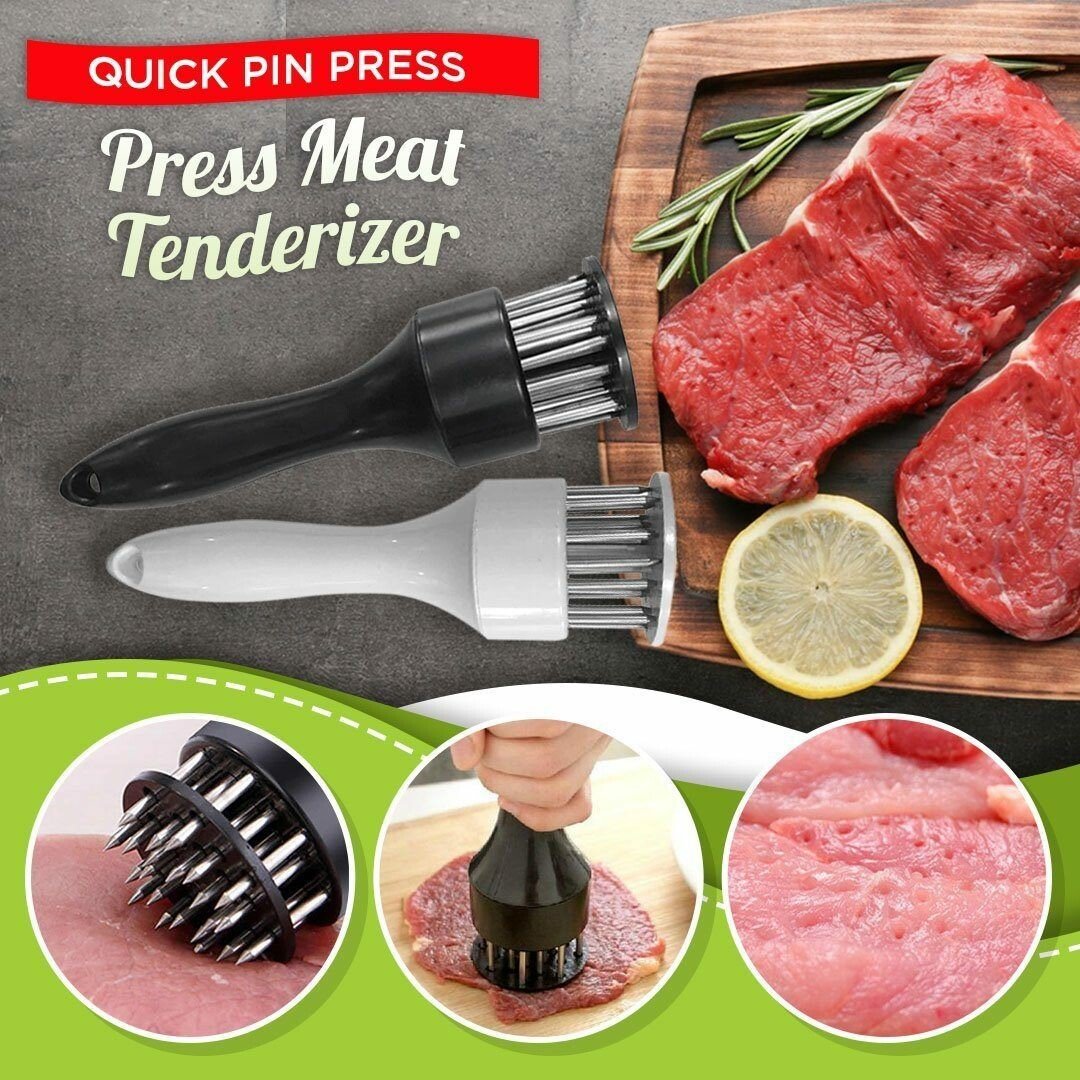 🥩Multi-Function Stainless Steel Quick Press Meat Tenderizer