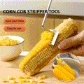 Eptchn Long Handle Stainless Steel Corn Stripping Tool