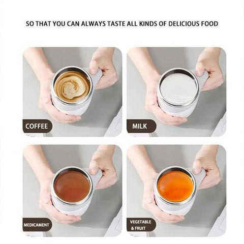New Year HOT Sale - 49% OFF! Automatic Magnetic Stirring Coffee Mug