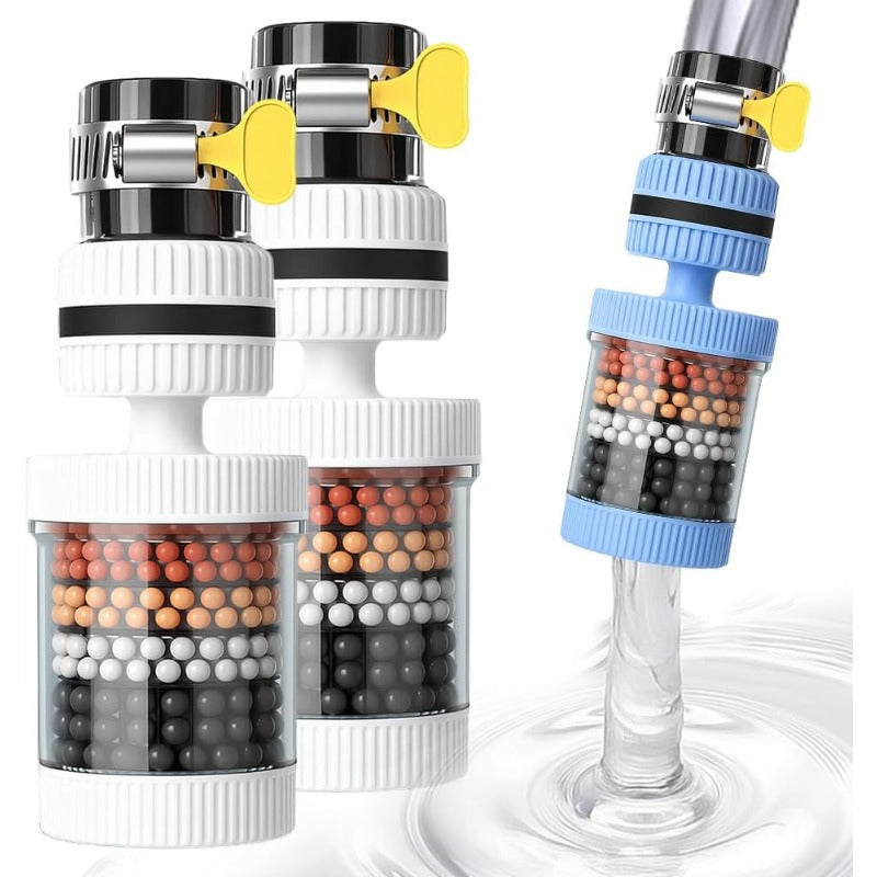 Multi-Stage Faucet Water Purifier – 6-Layer Tap Filter with Easy Install