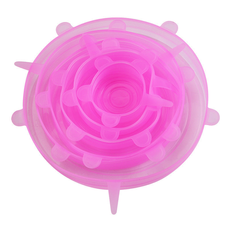 Reusable Silicone Lid Set