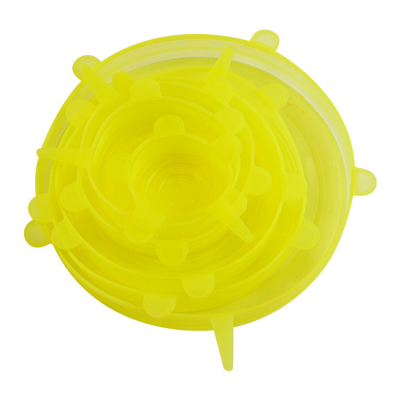 Reusable Silicone Lid Set