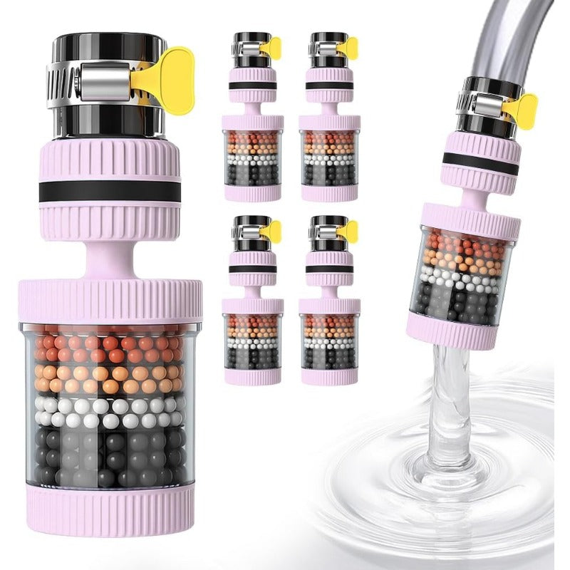 Multi-Stage Faucet Water Purifier – 6-Layer Tap Filter with Easy Install