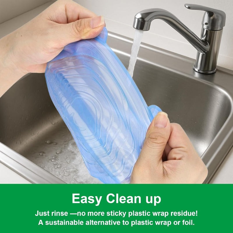 Reusable Silicone Lid Set