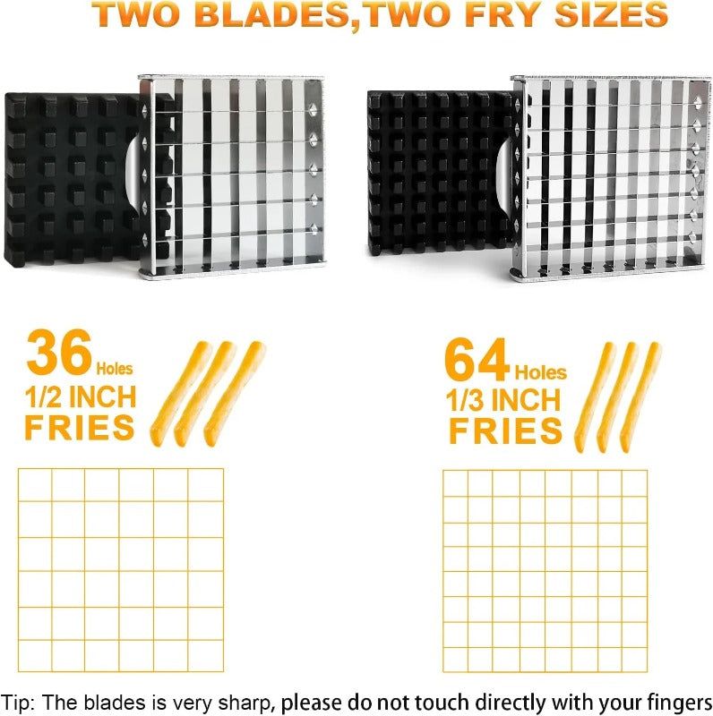 Eptchn Stainless Steel French Fry Cutter