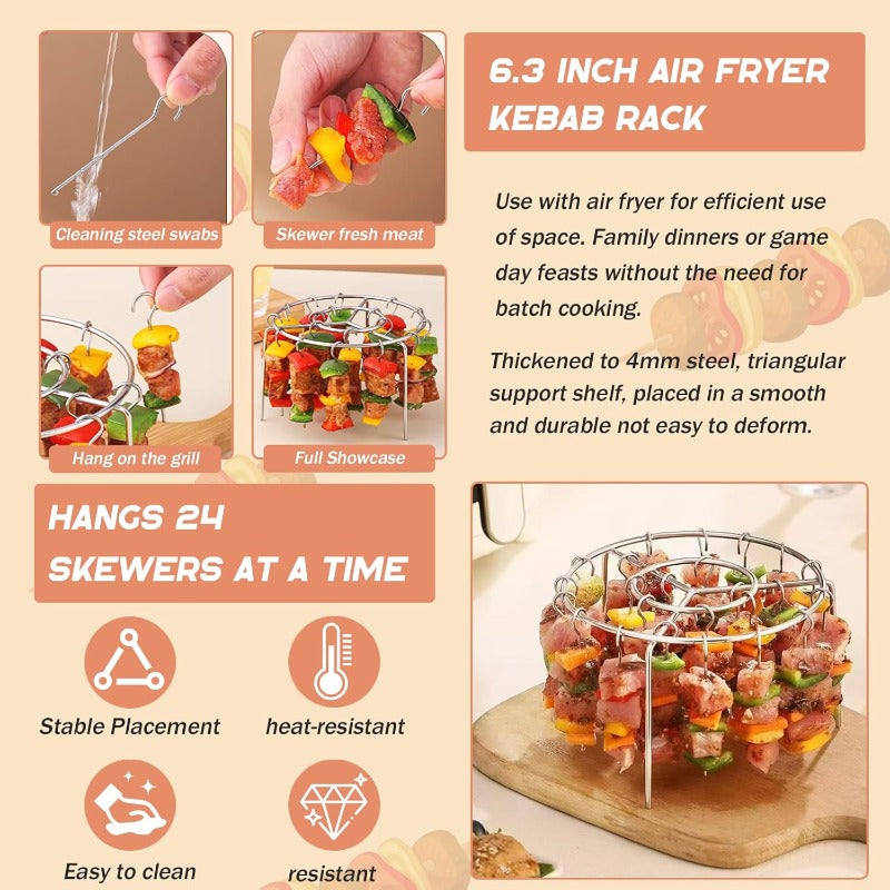 Air Fryer Skewer Rack